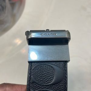 Men’s Coach Leather Belt
